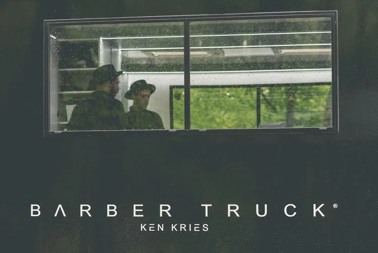 Barber Truck on location
